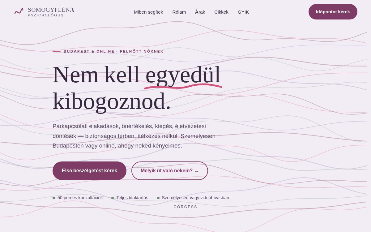 Pszichológus minta — előnézet